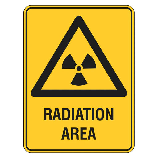 Warning Sign - Radiation Area