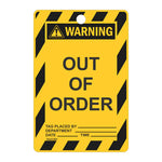 Warning Tags - Out Of Order