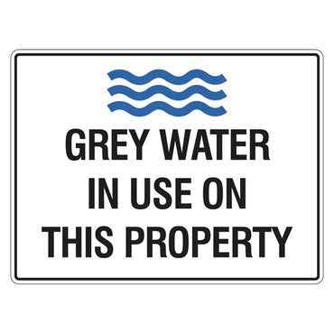 Water Ext Sign Water Restriction Signs – Premium Nameplates